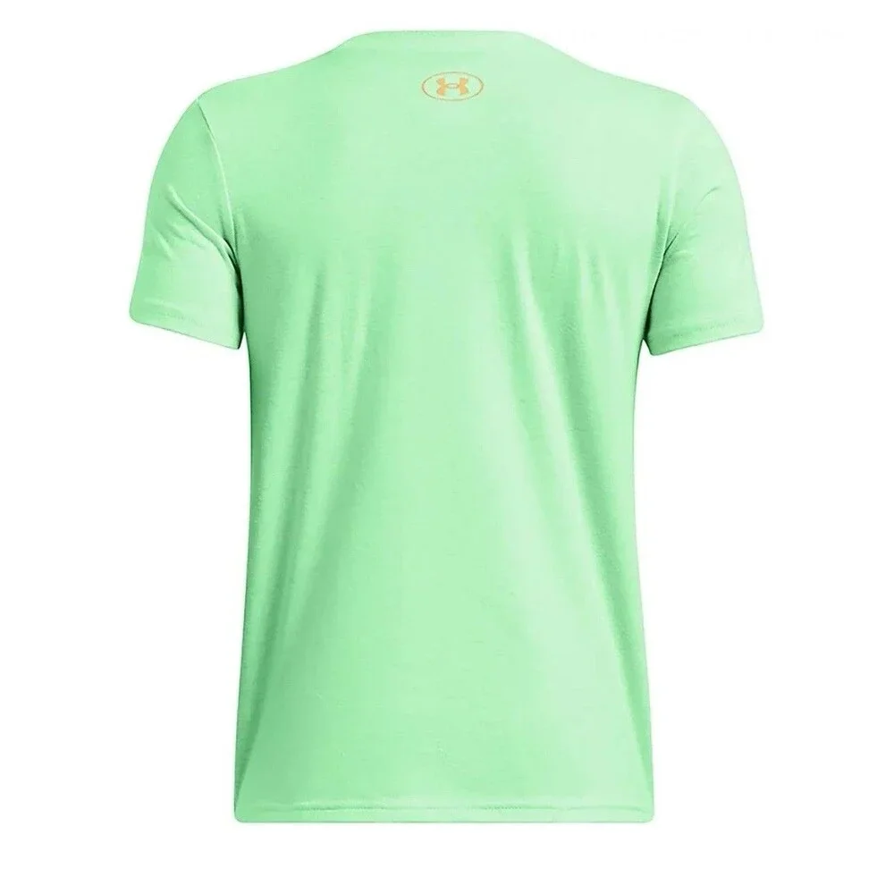 Under Armour Boys ‎ - in the Shade Short Sleeve T-Shirt Green Size YLG Large